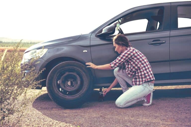 How To: Change a Flat Tire - a Guide For Women - DaisyBuzz